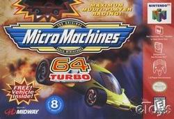 Micro Machines 64 Turbo (USA) Box Scan